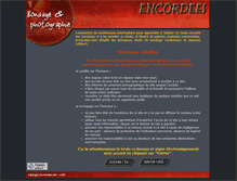 Tablet Screenshot of encordees.com